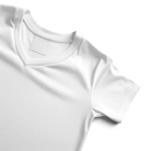 V Neck T-Shirt Mockup